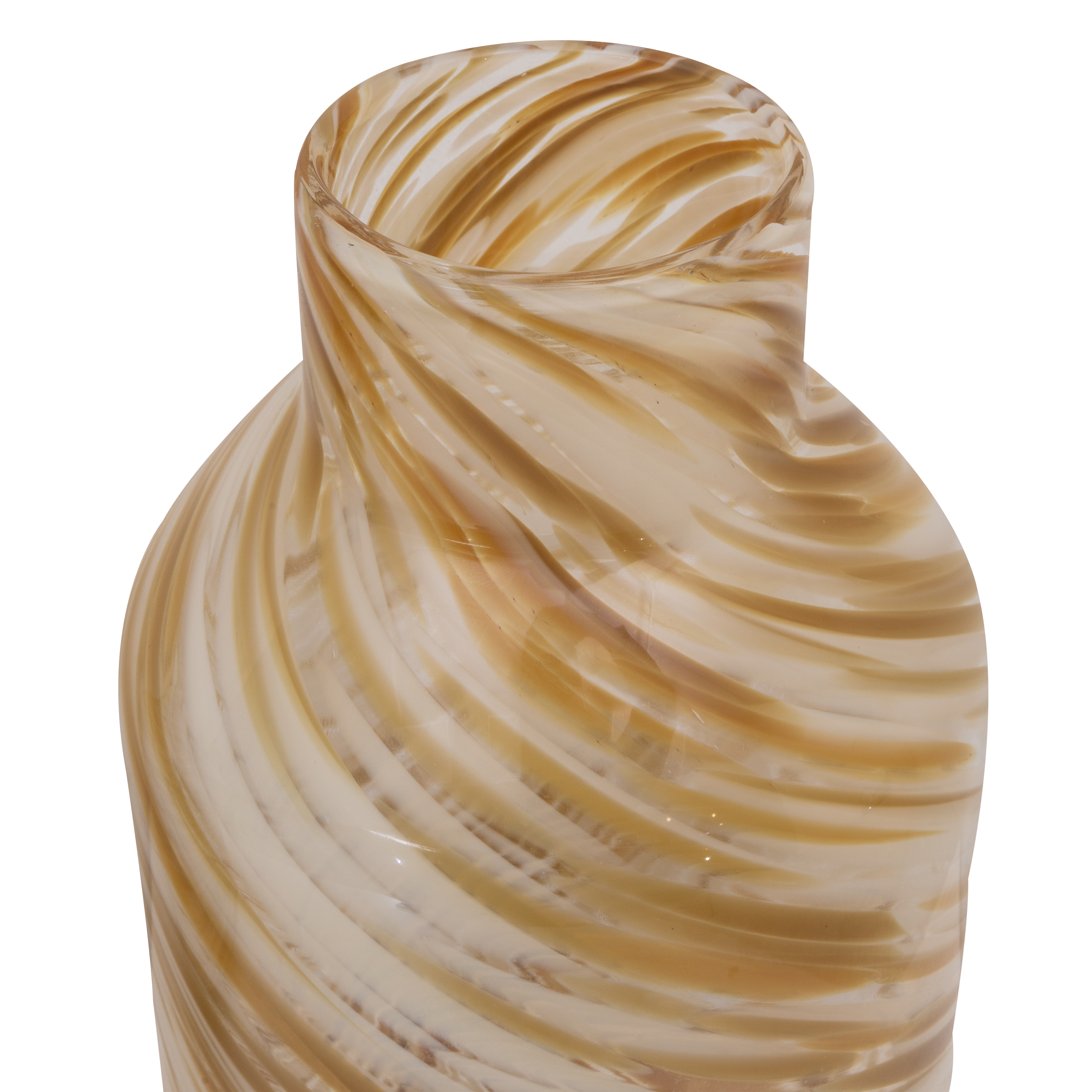 Swirl Glass Vase