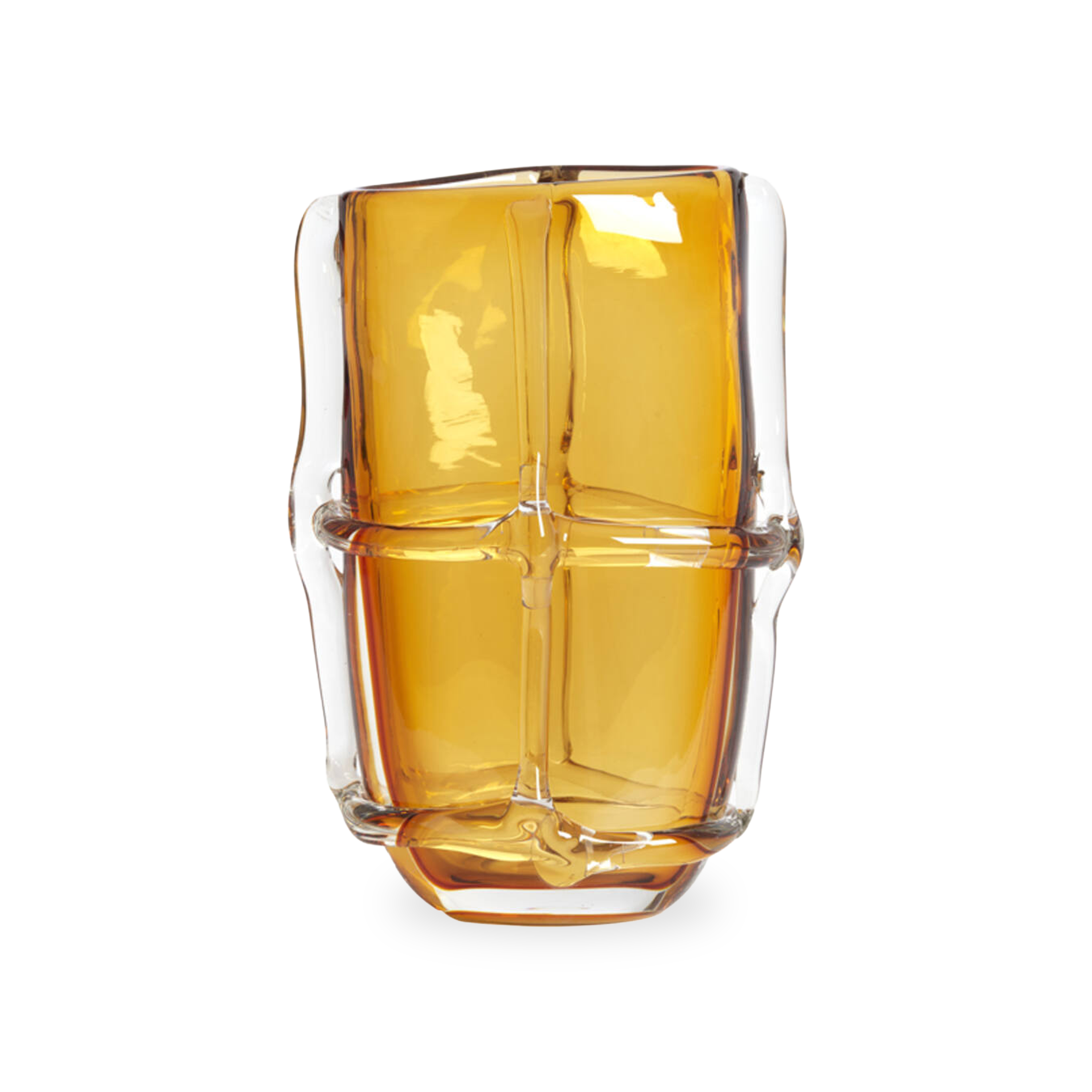 Grid Glass Vase
