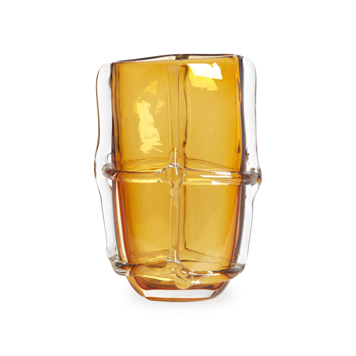 Grid Glass Vase