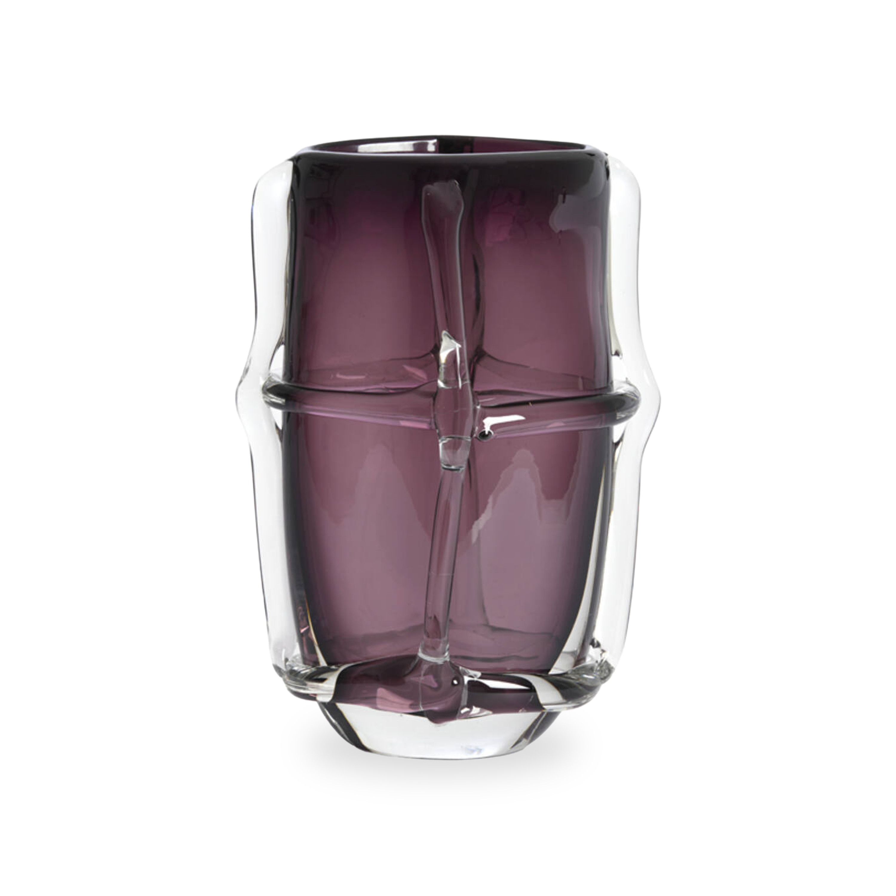 Grid Glass Vase