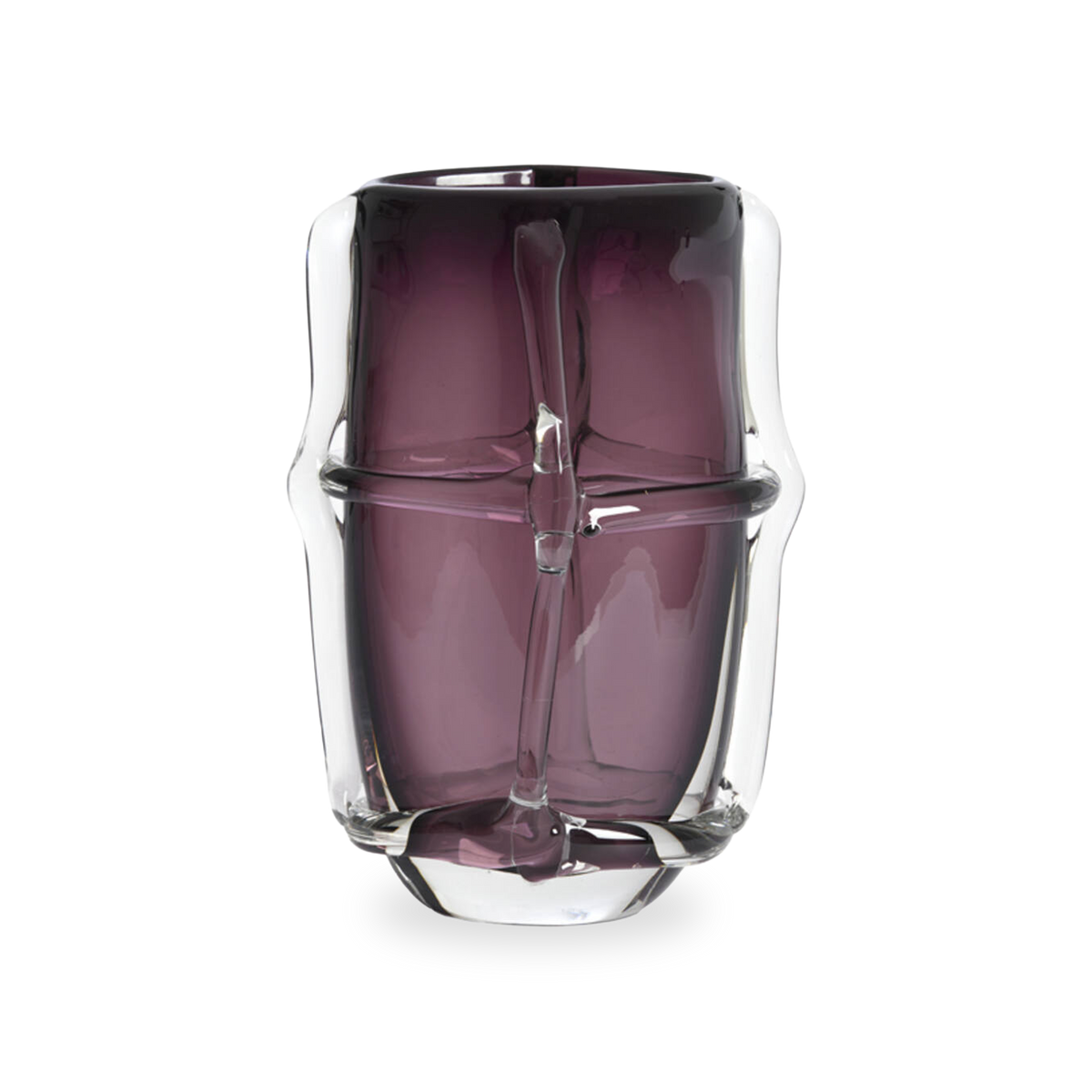 Grid Glass Vase