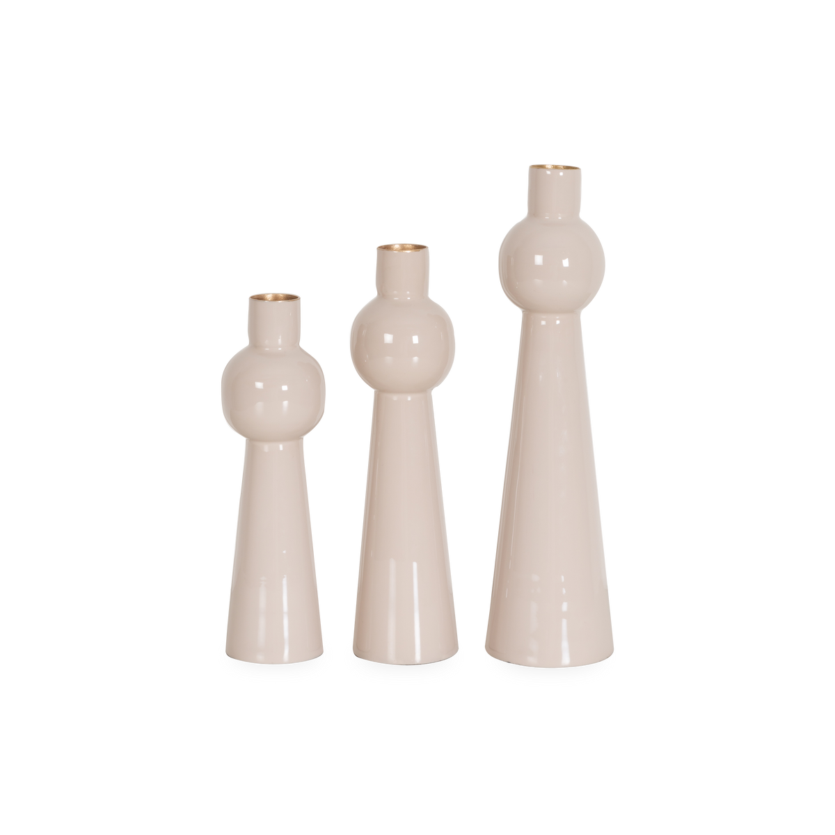 With a touch of contemporary design with traditional Scandinavian motifs, the Enamel Candle Holder features a tall, tapered silhouette that is perfect for any interior.