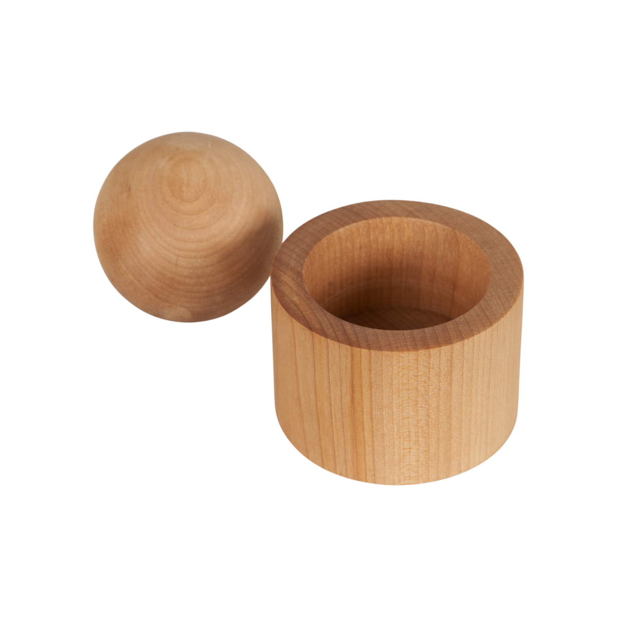 Maple Pot With Ball Lid