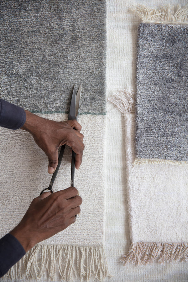 All of our rugs are handmade