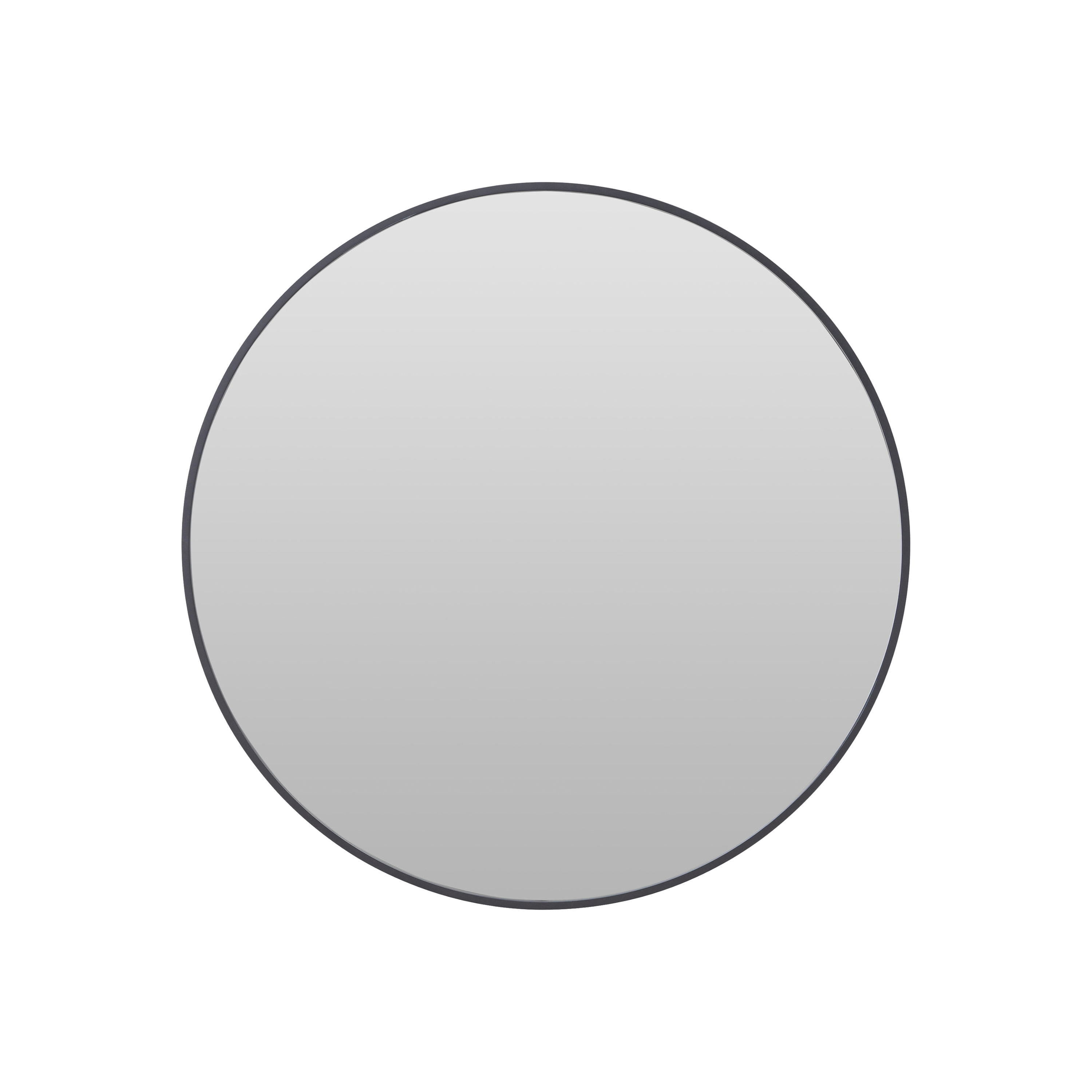 The Elon Wall Mirror features a black frame and exudes a farmhouse chic vibe.