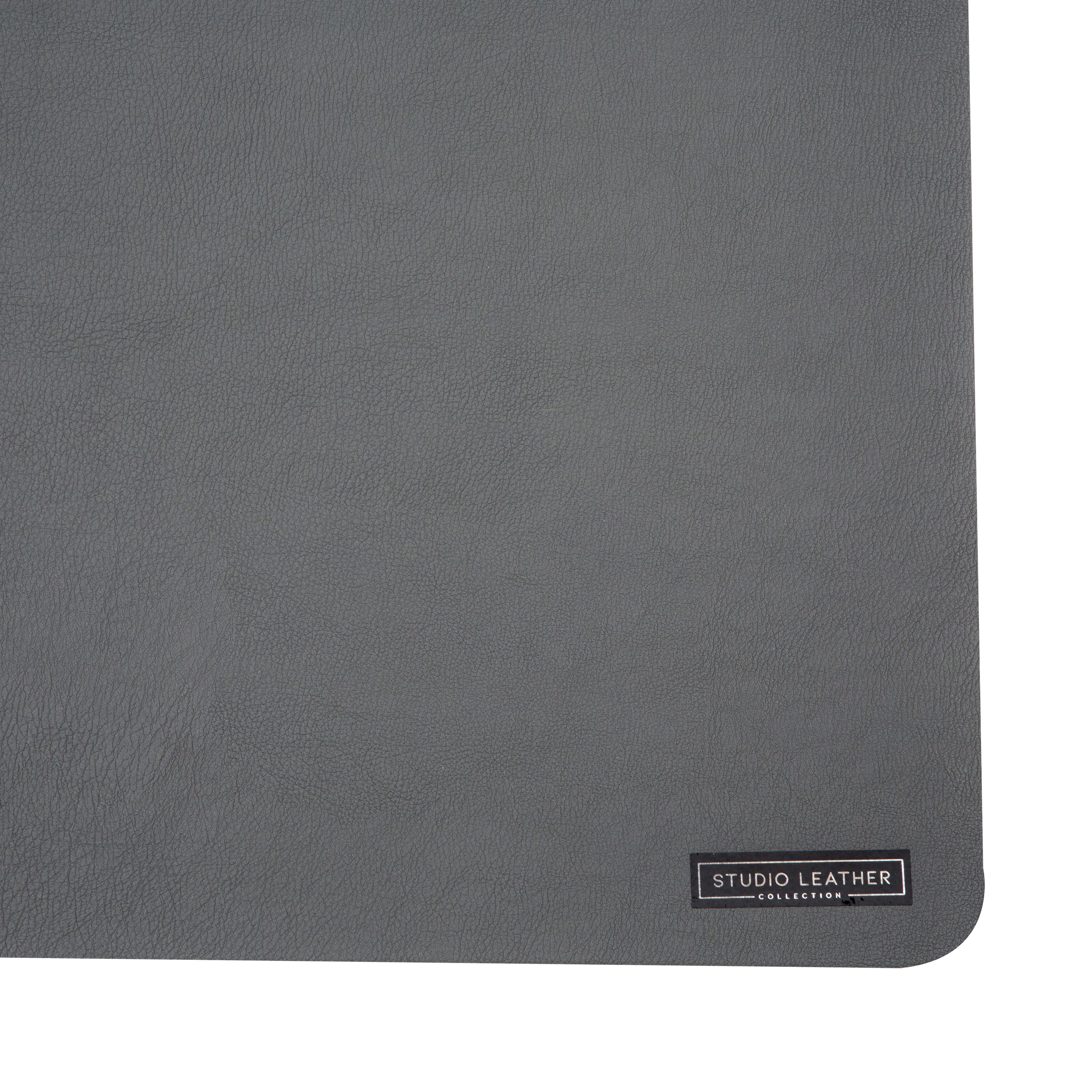 Set up a chic dining arrangement with this durable placemat made of soft touch vinyl.