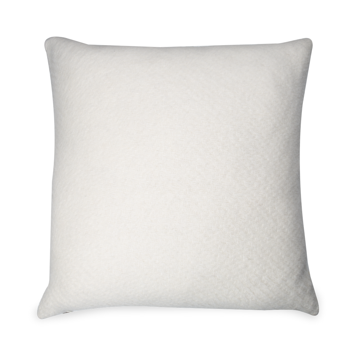 The Alpaca Lambswool Pillow is a classic design made from alpaca and lambswool fibres featuring a delicate texture in an Ivory colour.