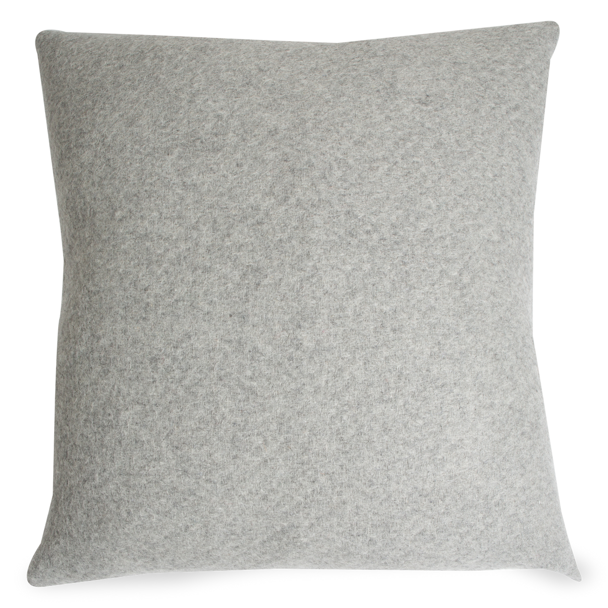 The Alpaca Lambswool Pillow is a classic design made from alpaca and lambswool fibres featuring a delicate texture in grey.