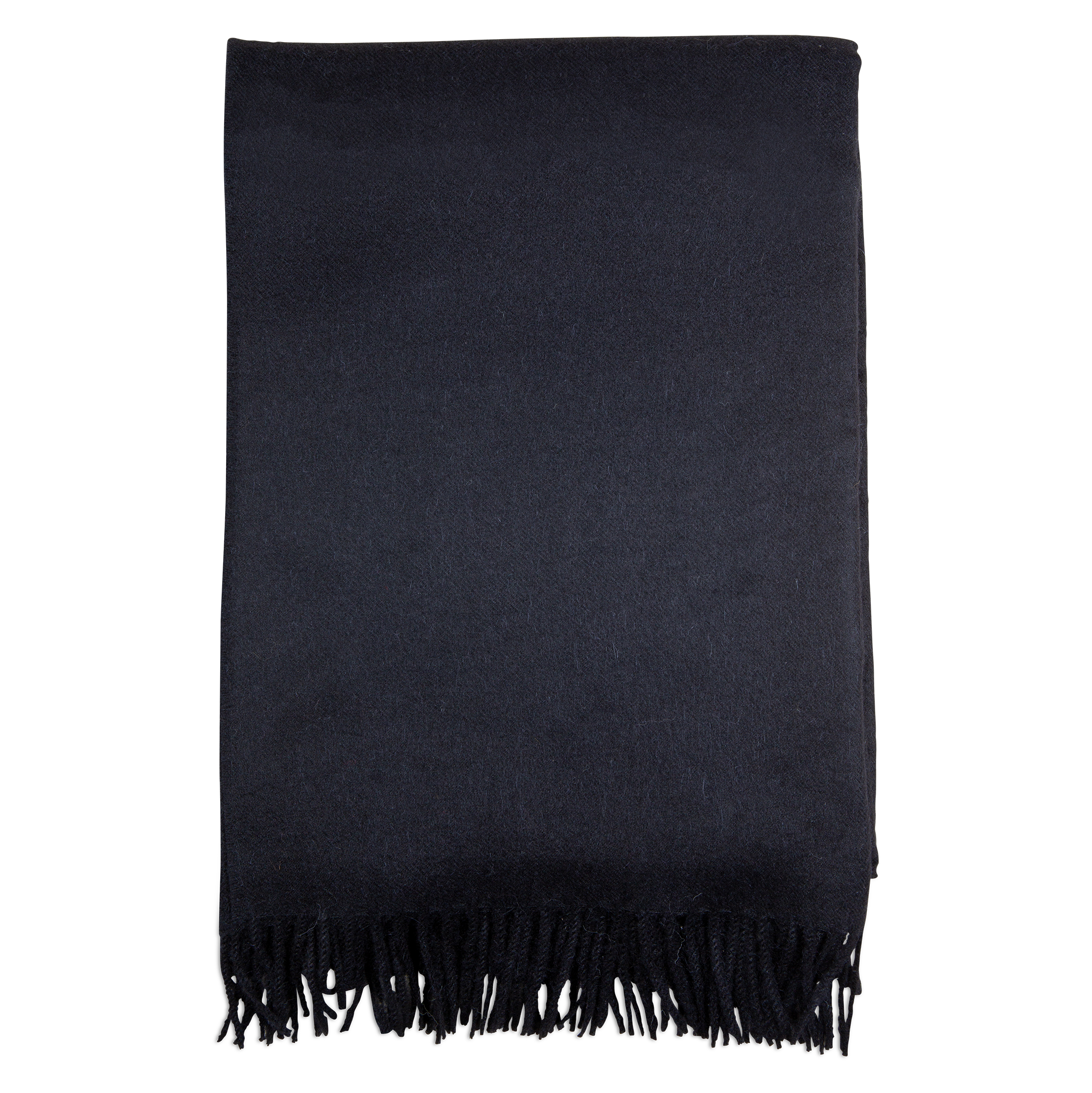 Luxurious and desirable, the Solid Alpaca/Lambswool Throw in black features an exquisitely soft fabric that is made from a blend of alpaca and lambswool fibre.