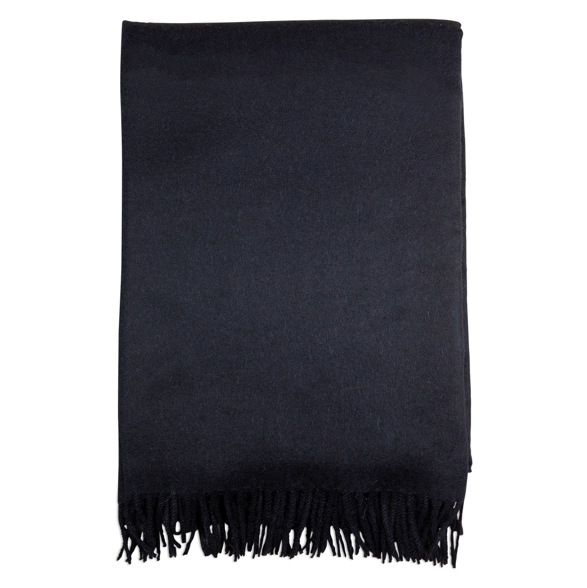 Luxurious and desirable, the Solid Alpaca/Lambswool Throw in black features an exquisitely soft fabric that is made from a blend of alpaca and lambswool fibre.