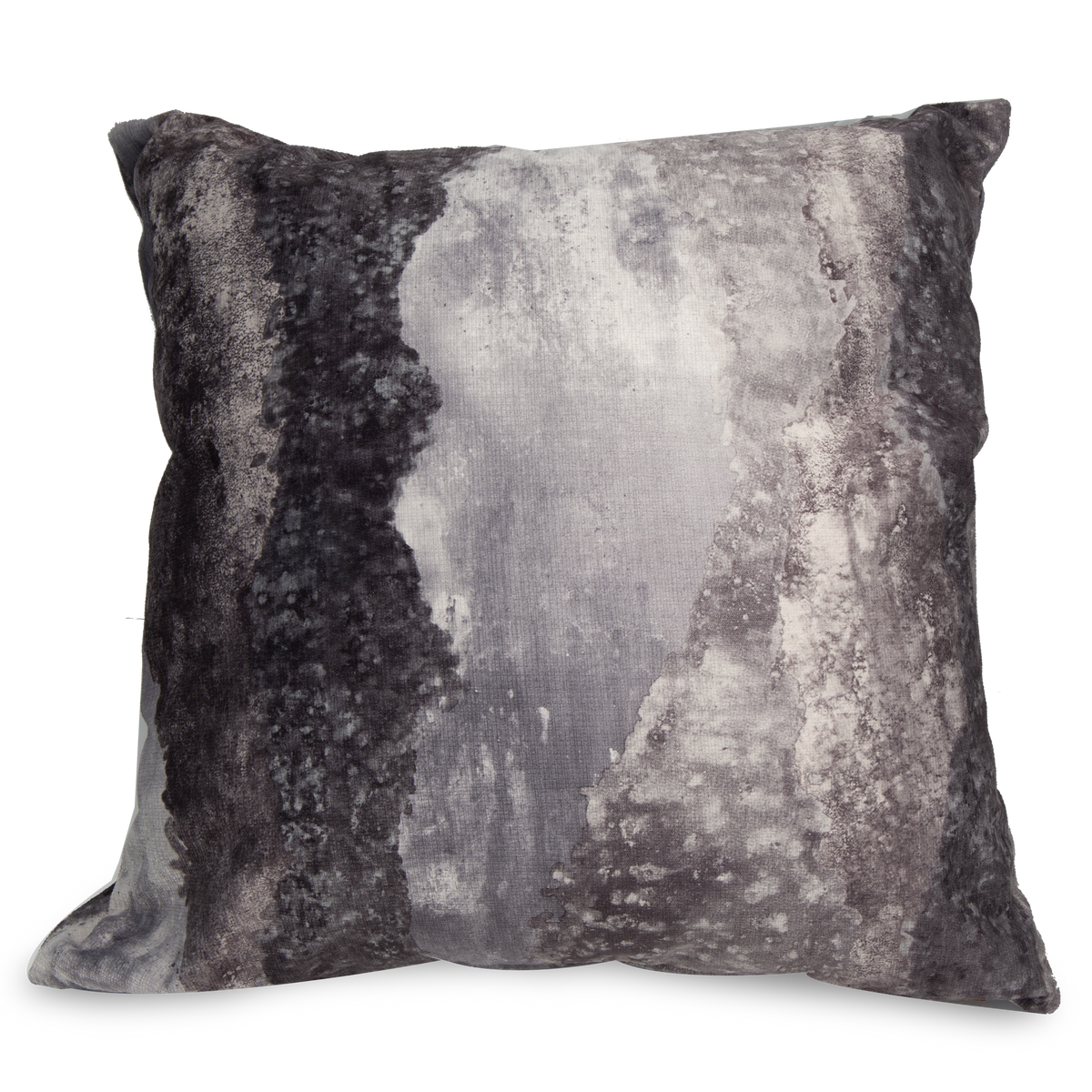 With a captivating use of colours and a dynamic transitions of visual textures, the Panorma Pillow features a watercolour-inspired design on rich, luxurious velvet.
