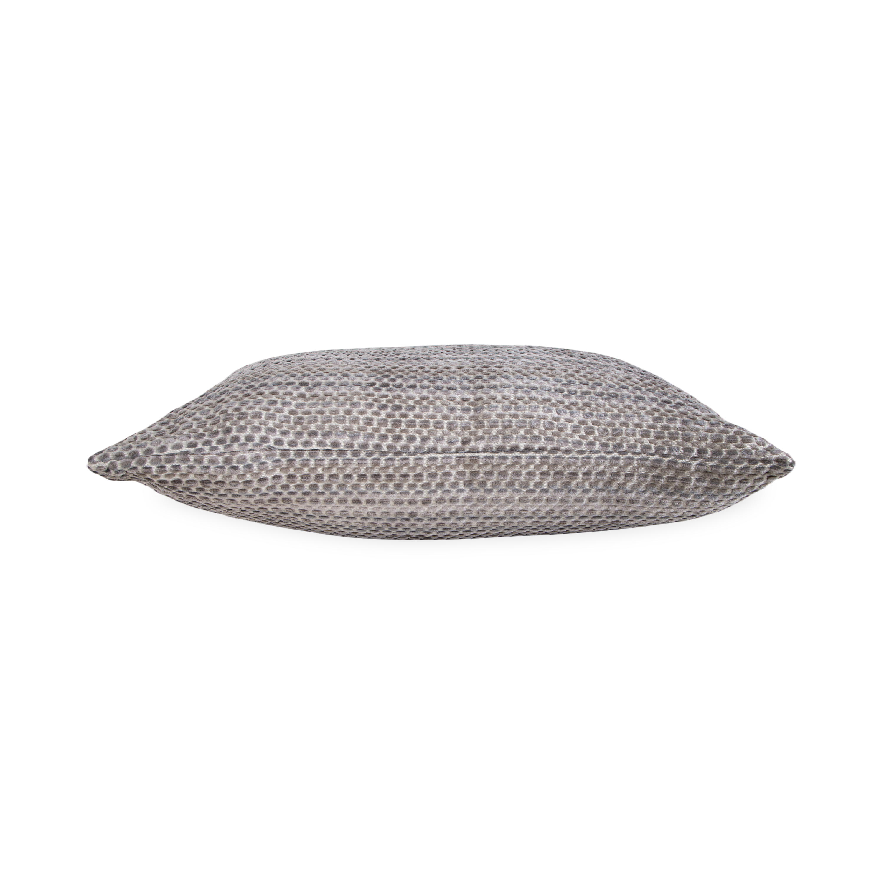 A textural joy, the Velvet Squares Pillow is defined by its luxurious velvet squares that are created through a unique weaving style.