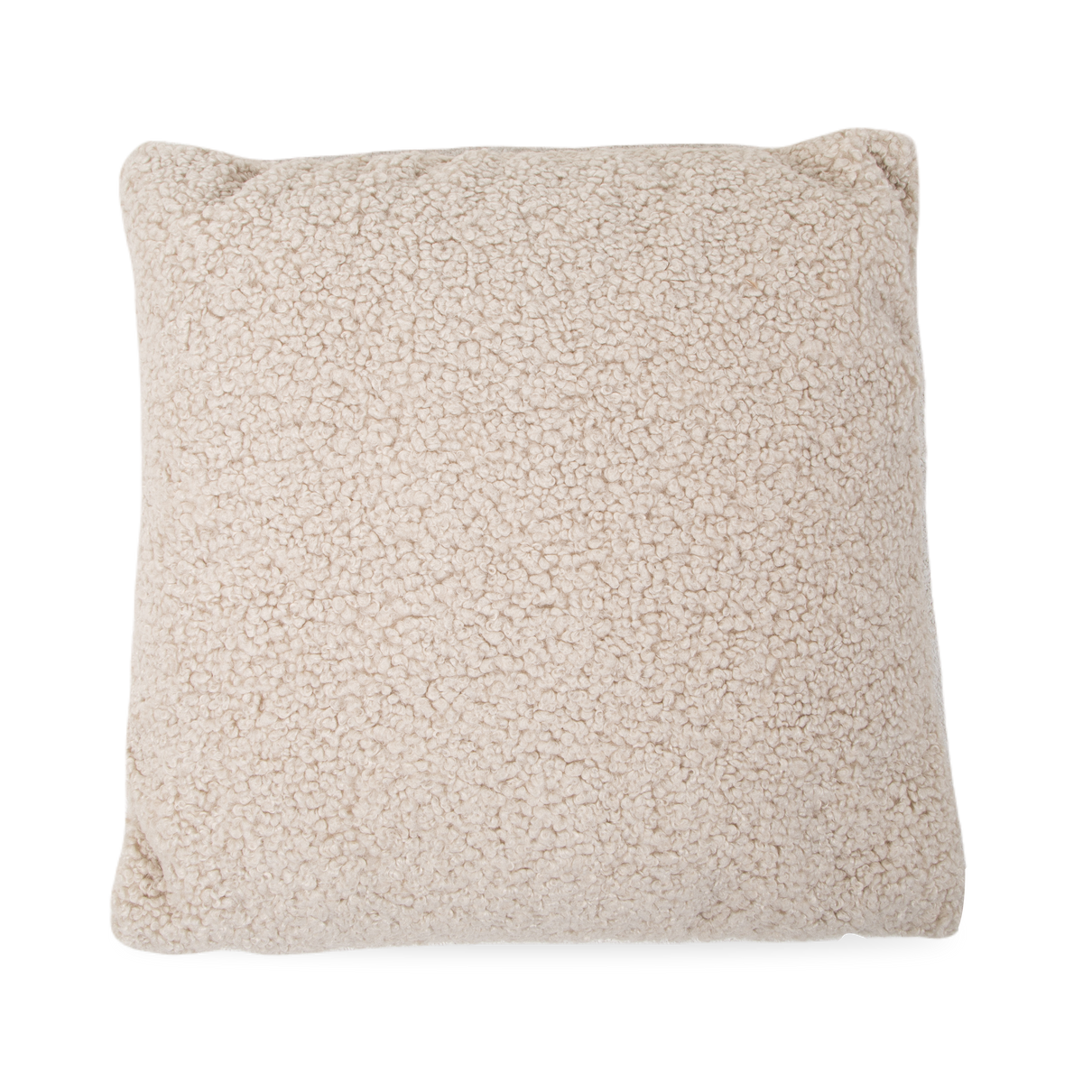 More cozy then it looks, the Sheepskin Pillow features a neutral beige tone on a soft faux sheepskin polyester.