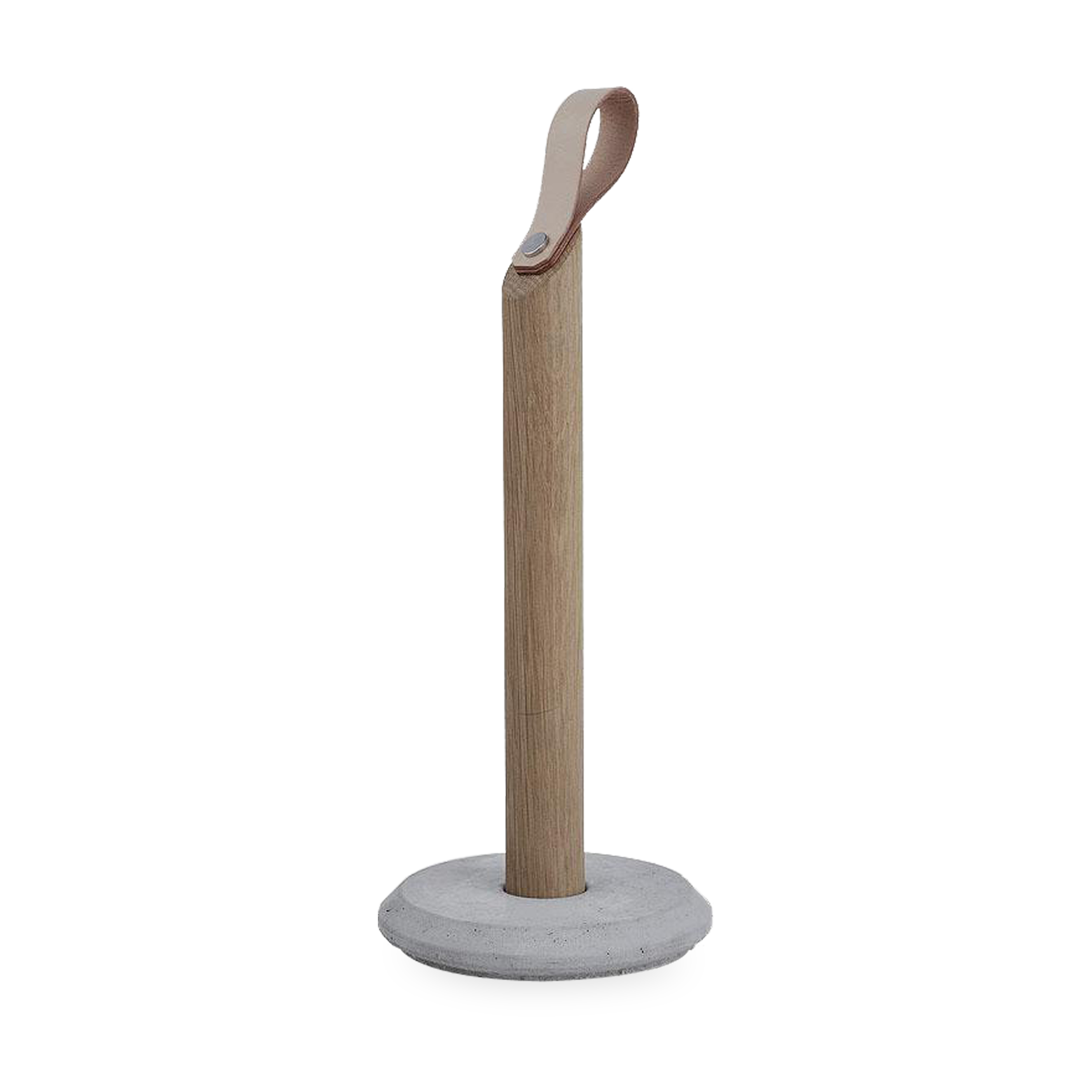 Beautifully designed and crafted, the Grab Paper Towel Holder combines genuine high-quality materials with exceptional Scandinavian design to create a kitchen roll holder that take