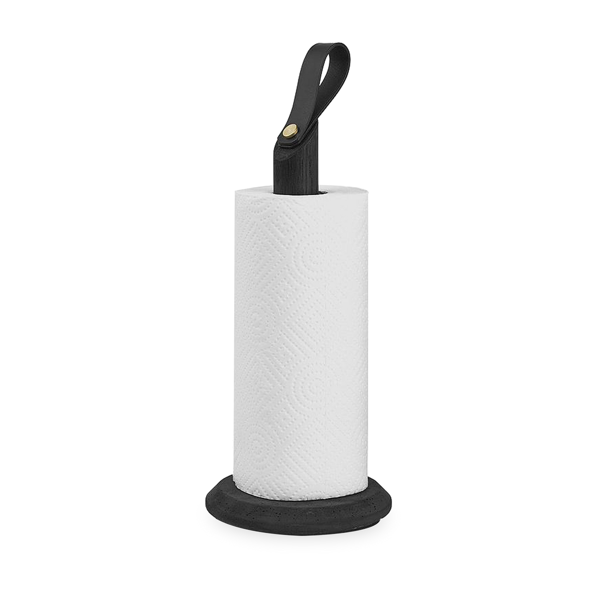 Beautifully designed and crafted, the Grab Paper Towel Holder combines genuine high-quality materials with exceptional Scandinavian design to create a kitchen roll holder that take