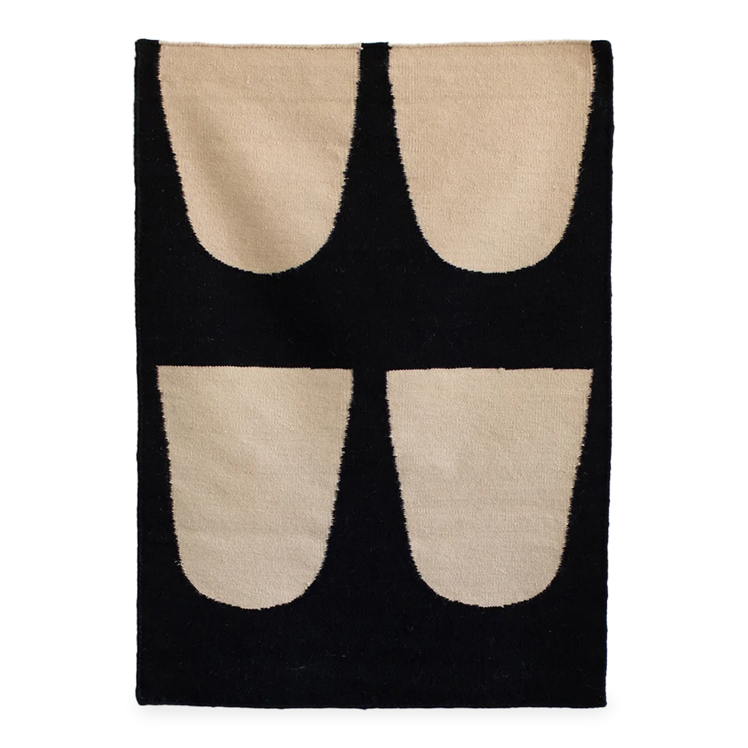 Full of texture and bold shapes%2C this original abstract art print is a study of geometry and minimalism.