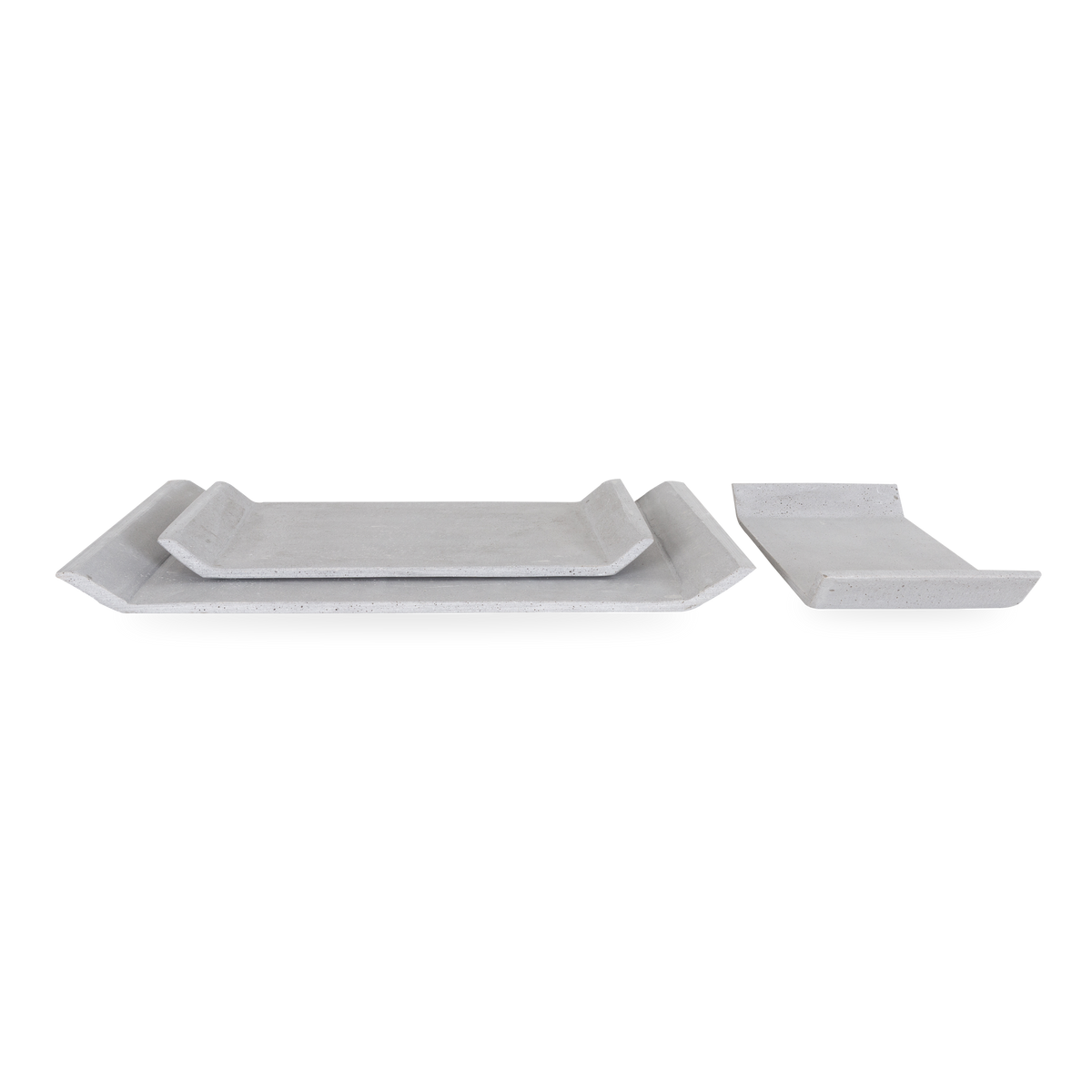With a focus on a contemporary design and textural appeal, the Moon Tray features a gorgeous cement body that resembles the texture of the moon.